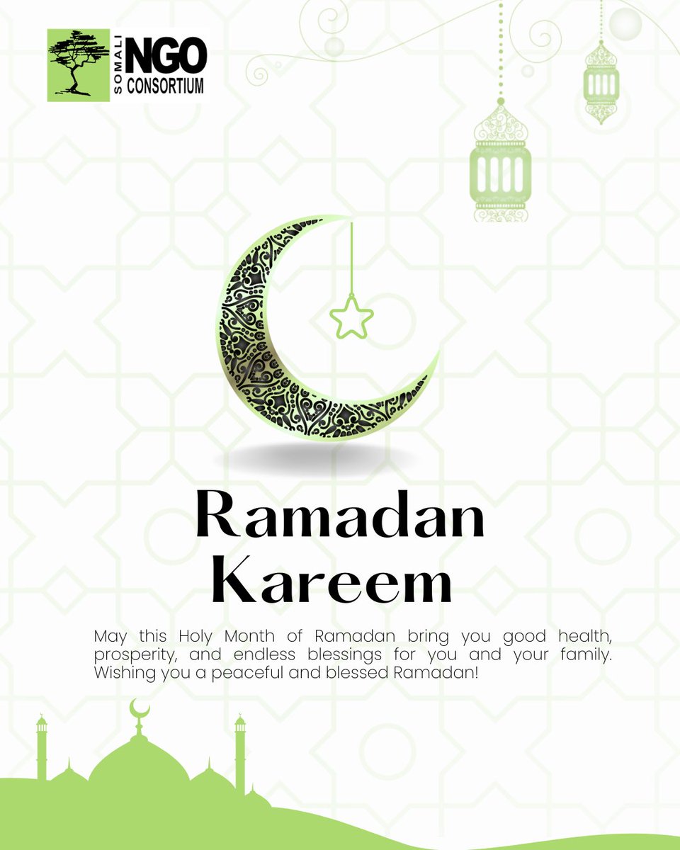 NGOConsortium's tweet photo. As the crescent moon is sighted and Ramadan begins, may Allah bless you with happiness, compassion, and peace. Wishing you a blessed and generous Ramadan! #RamadanKareem ๐ https://t.co/dDqjidW7Sa