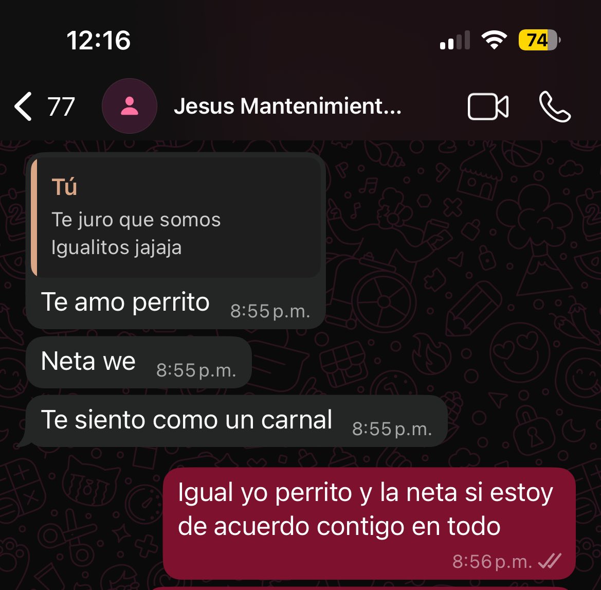 Bernabgb's tweet photo. Si existe otra vida, que seas igual de feliz como lo fuiste en esta, gracias por ser de los mejores amigos que tuve, me estás y me seguirás doliendo en el alma, gracias por tanto, gracias por contagiarme de tanta alegría siempre y por repetirme la gran amistad que sentías 🕊️❤️ https://t.co/tR3GbNIn0Q