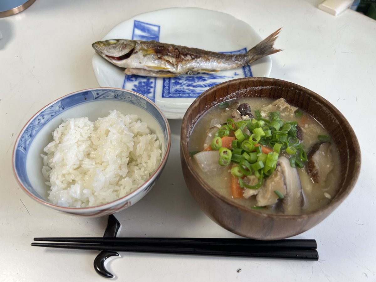 さてイサキでも焼くか
焼いた