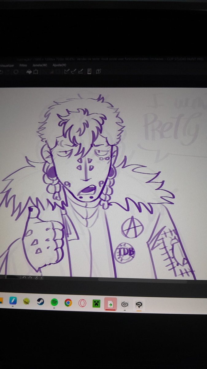 Ratutosilly's tweet photo. Rabisco rápido q INFELIZMENTE nao salvei pq tava usando a versão grátis do clip studio 🫂 https://t.co/a0BUjzbbef