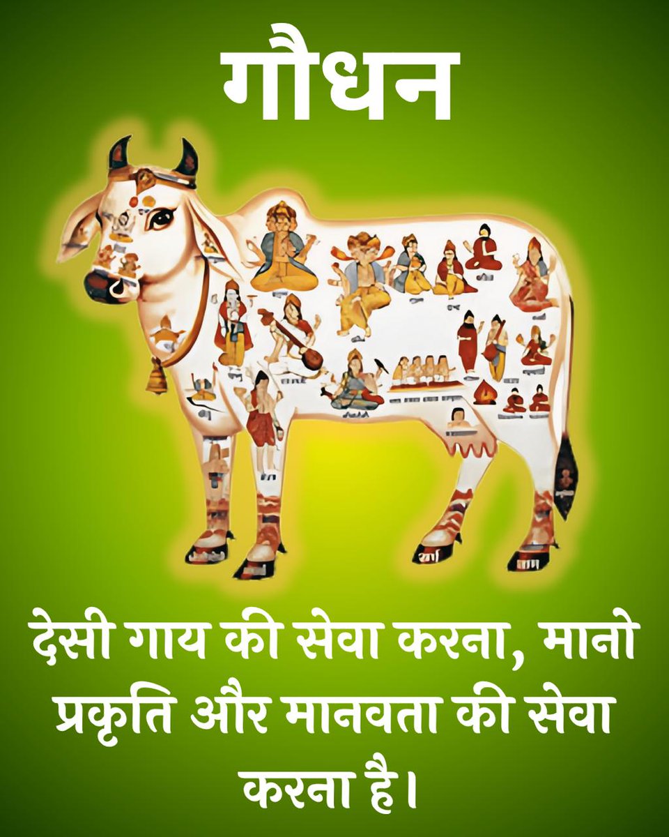 #DesiGaay का घी
Adbhut Labh देता है। प्रतिदिन कुछ बंदे नाक में डालें पुरानी से पुरानी नजले की समस्या खत्म हो जाती है, स्मरण शक्तिबढ़ती है। माइग्रेन की समस्या दूर होती है।
-- Sant Shri Asharamji Bapu
Gau Raksha