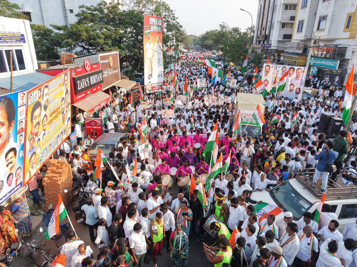 INCTamilNadu's tweet photo. Massive participation. One clear demand

Save MGNREGA

#WalkForRights
#ProtectMGNREGA

📍 Chennai Tamil Nadu

@girishgoaINC @SurajMNHegde @nivedithalva