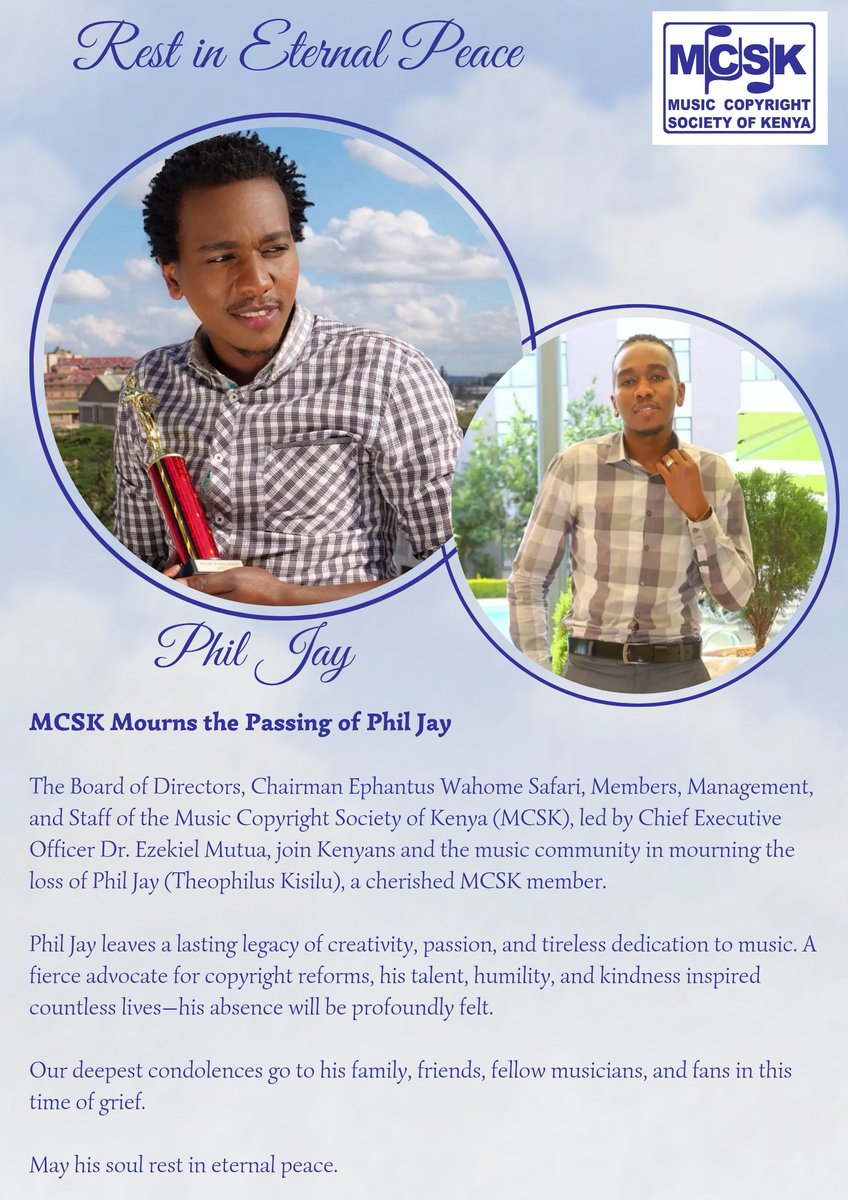 Music Copyright Society of Kenya (MCSK) tweet media