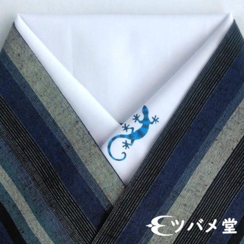 しましまのとかげが
着物の襟にちょろりと姿を現します。
可愛くて個性的な半襟です。

zbame.thebase.in/items/13866009

minne.com/items/732521

ツバメ堂BASE店とminne店にて受注しております。

#着物好きさんと繋がりたい