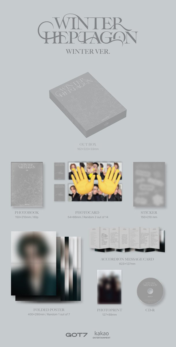 pyncyj's tweet photo. ❣️ลดราคา❣️
📦 บั้ม GOT7 พร้อมส่ง 
✨บั้มละ 77.- ✨ ส่งเหมา 40.-

💚❄️ บั้ม GOT7 แบบแกะ + เลือกโปส 
❌ ไม่รวมการ์ดในบั้ม 

#GOT7_WINTER_HEPTAGON #GOT7
#ตลาดนัดอากาเช่ #ตลาดนัดอากาเซgot7 

❄️เลือกเวอบั้ม
🩶Winter 23
🖤Heptagon ❌หมด❌
✅ Out Box กล่องบั้ม
✅ Photobook
✅ Sticker
✅ Message Card
✅ Photo Print
✅ CD-R
✅ Poster แบบพับ เลือกเมมเบอร์
---
❄️เลือก Poster 
🩶Winter
Yugyeom 18
Mark 24

🖤Heptagon
Mark 5
JB 6
Bambam 6
Yugyeom 5

🛒💌DM มาได้เลยนะคะ ^^