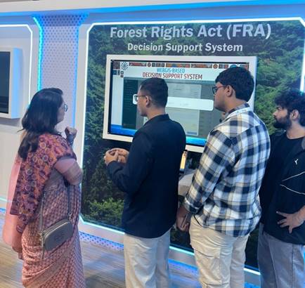 PIB_India's tweet photo. Ministry of Tribal Affairs Showcases AI-Driven Tribal Development Initiatives at India AI Impact Summit 2026

The Summit serves as a national platform for showcasing cutting-edge Artificial Intelligence innovations across sectors. Through its participation, the Ministry is demonstrating how AI-enabled technologies are being embedded within tribal development frameworks to enhance administrative efficiency, promote linguistic inclusion, streamline forest rights implementation, and ensure citizen-centric access to schemes and services

Read here: https://t.co/aNUIewZ6ks

#IndiaAIImpactSummit2026 #ResponsibleAI #PeoplePlanetProgress 

@TribalAffairsIn