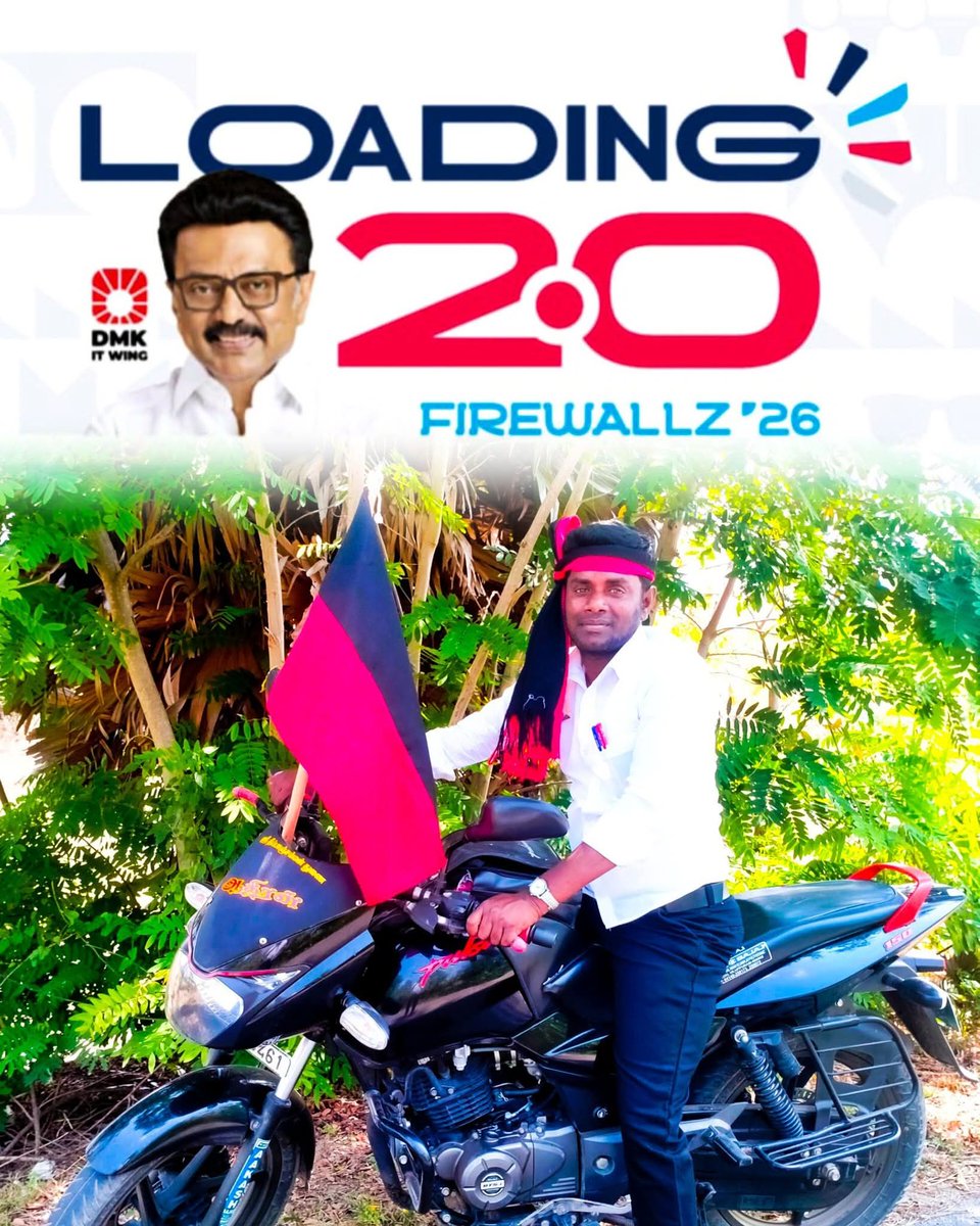 Udhayavanan_Nr's tweet photo. களத்திலும், சமூக வலைத்தளத்திலும் கொள்கையுடன் களமாடும் எனக்கு தலைவர்,இளம் தலைவரை காண அழைப்பிதழ் பெற்றதில் பெரும் மகிழ்ச்சி..!
நன்றி @DMKITwing 🔥
#Entry Pass 🖤❤️ Email வந்தாச்சு #FireWallz'26 #SocialMedia
#DmkInfluencers
#Wing2point0 Loading.... #DMK2026 https://t.co/Flj79tZkEB