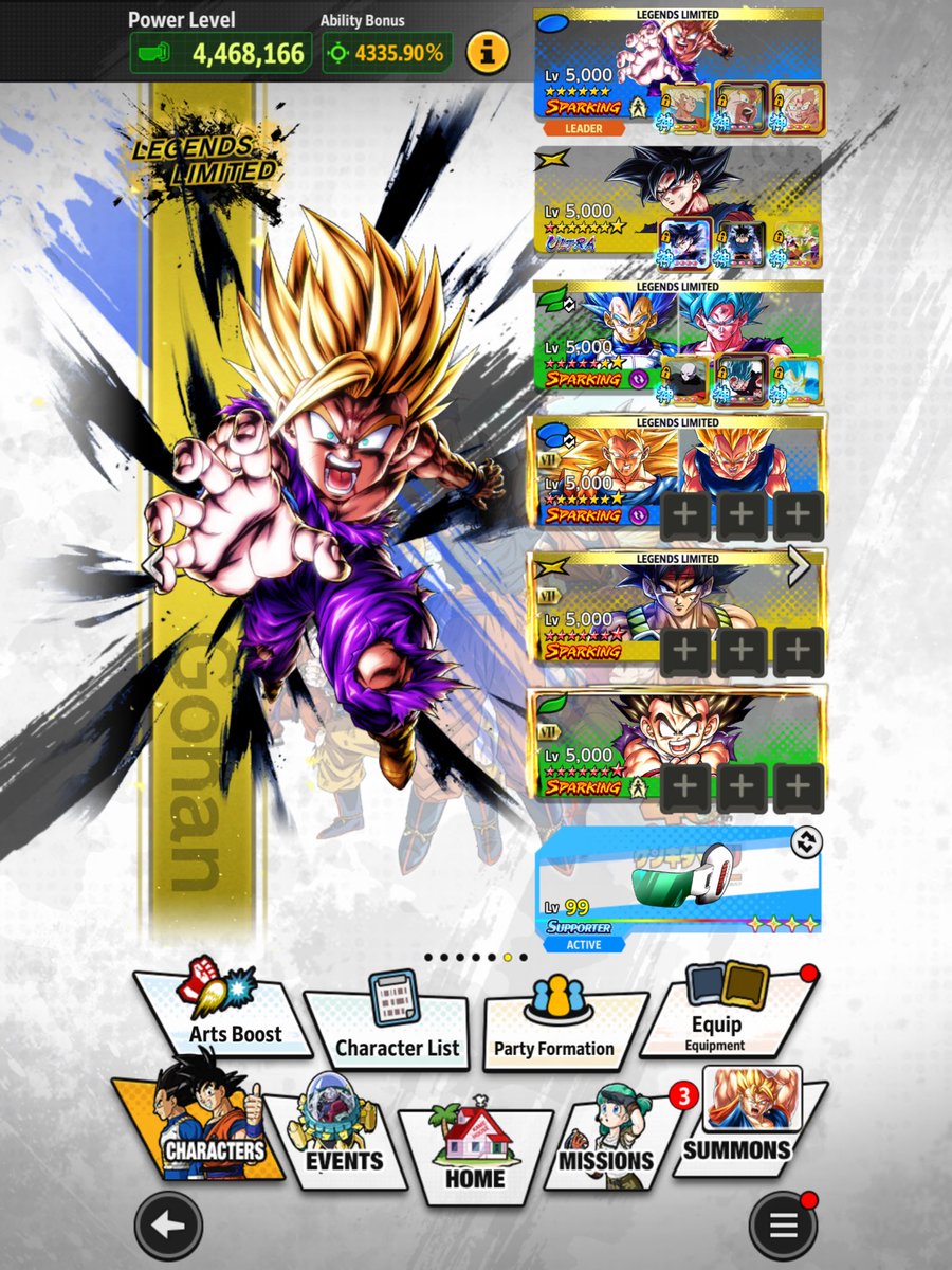 Done. Goodnight. 

I shall do some testing tomorrow. 🥱 💤 

#DBLegends