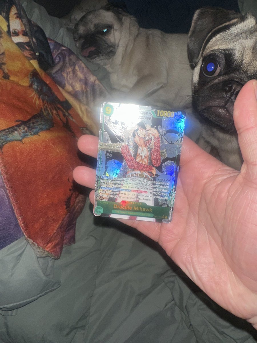 Win-a-box success with Sanji!
Went 5-0 beating Ace, Y Luffy, Y Bonney, Mihawk and UP Luffy!
Left half of the box to open with 😎 the wife 😎 and we got the manga!!!