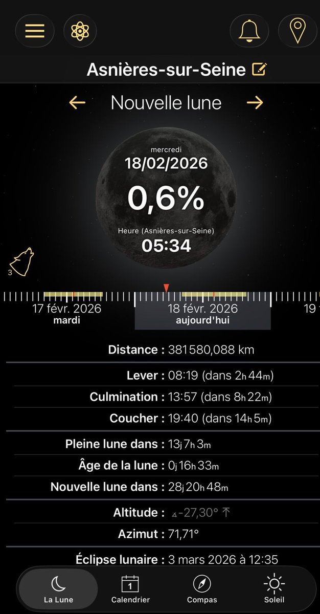 sfaxianovic's tweet photo. @CfcmOfficiel @CfcmOfficiel  vous dites on se basant sur les données scientifiques… ben la science dit que la nouvelle lune est la… après  vous dites mais parce qu’on la voit pas … https://t.co/WHNNKUTbUb