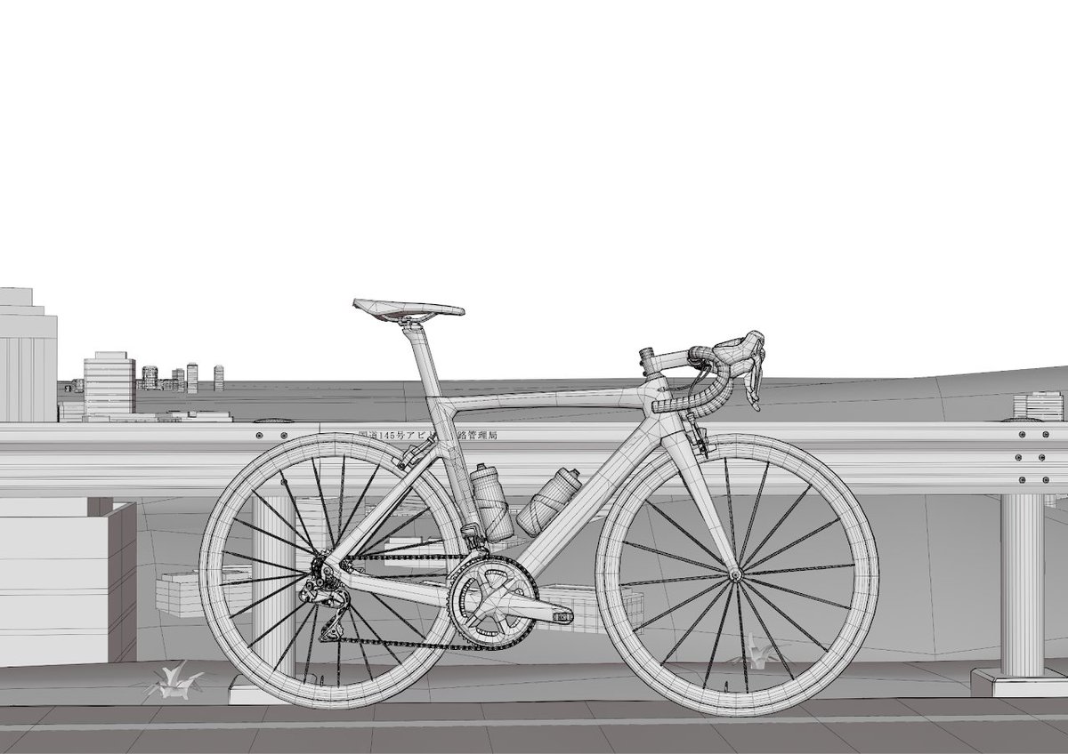 choc_mentha's tweet photo. 過去作のシロコのロードバイクにいくつかの修正を加えました

▽Sketchfabにも掲載しています
https://t.co/EGaw56OFZI

#3dcg #b3d #blender #ブルアカ #BlueArchive https://t.co/0LMSGwYxns