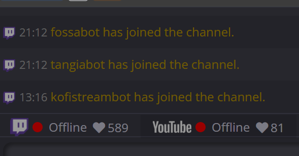 So close to 600 on Twitch... 
Ignore YT tho (it's not the right #)