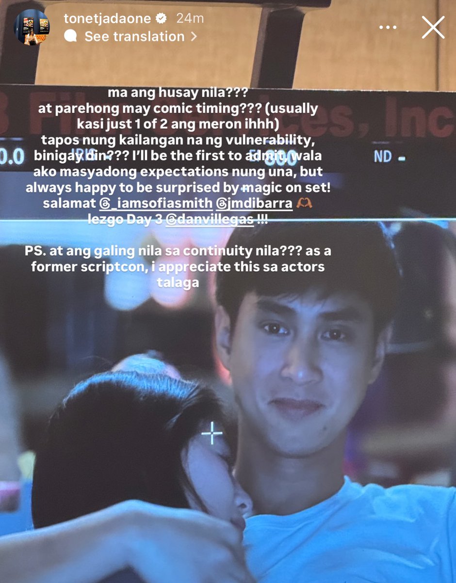 yktvjmf's tweet image. COMING FROM THE MS. TONET JADAONE???? 😭😭😭 JMFYANG NEVER MASASABING BANO UMACTING!!!