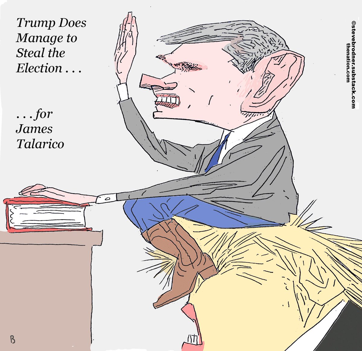 Steve Brodner tweet media