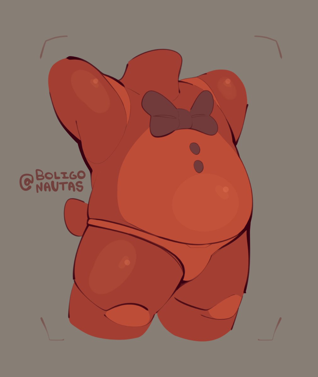 boligonautas's tweet image. So I guess drawing big men is how you get noticed around here now

anyways here's a quick toy freddy doodle