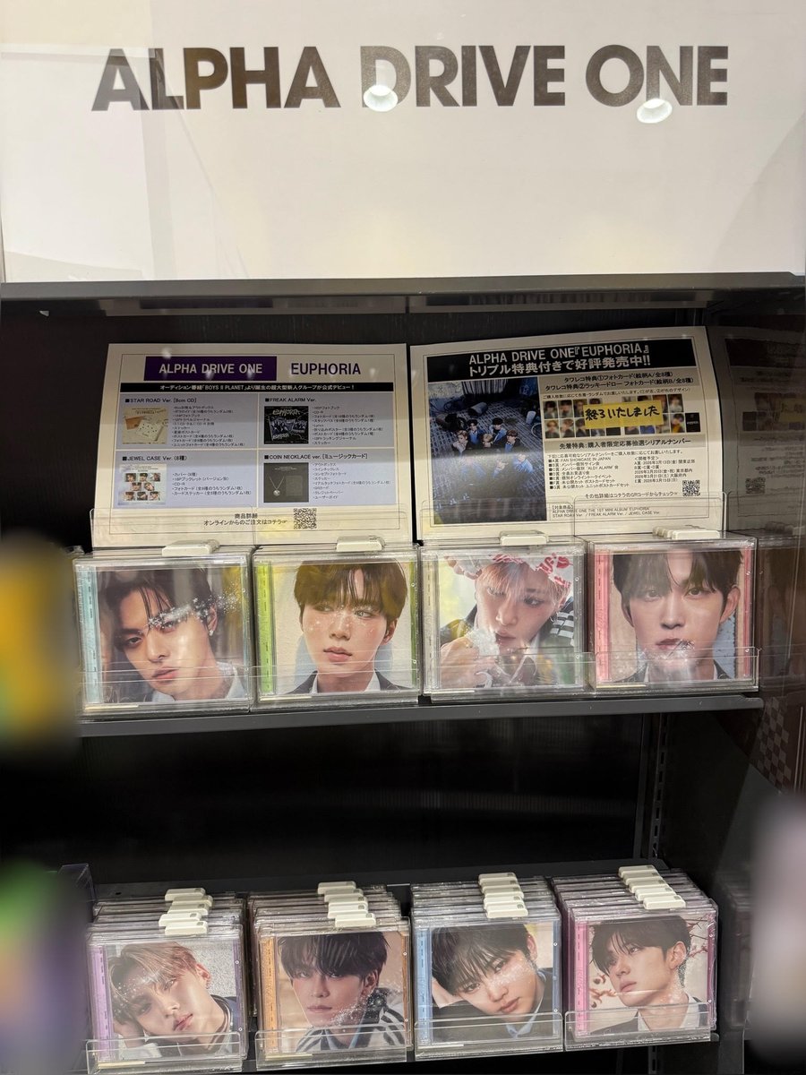ALPHADRIVEONE】 ALPHA DRIVE ONE THE 1ST MINI ALBUM '#EUPHORIA