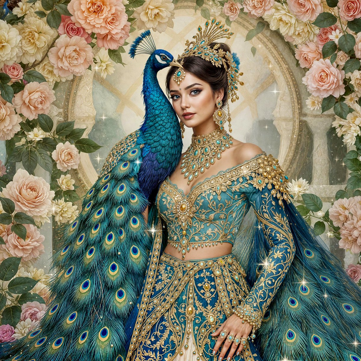 QT you Peacock Princess🦚