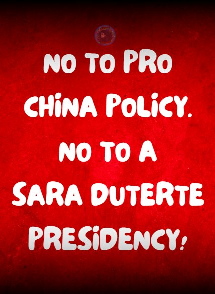 The nerve naman ni Sara to think about the presidency.  She best exemplifies how not to be the President.