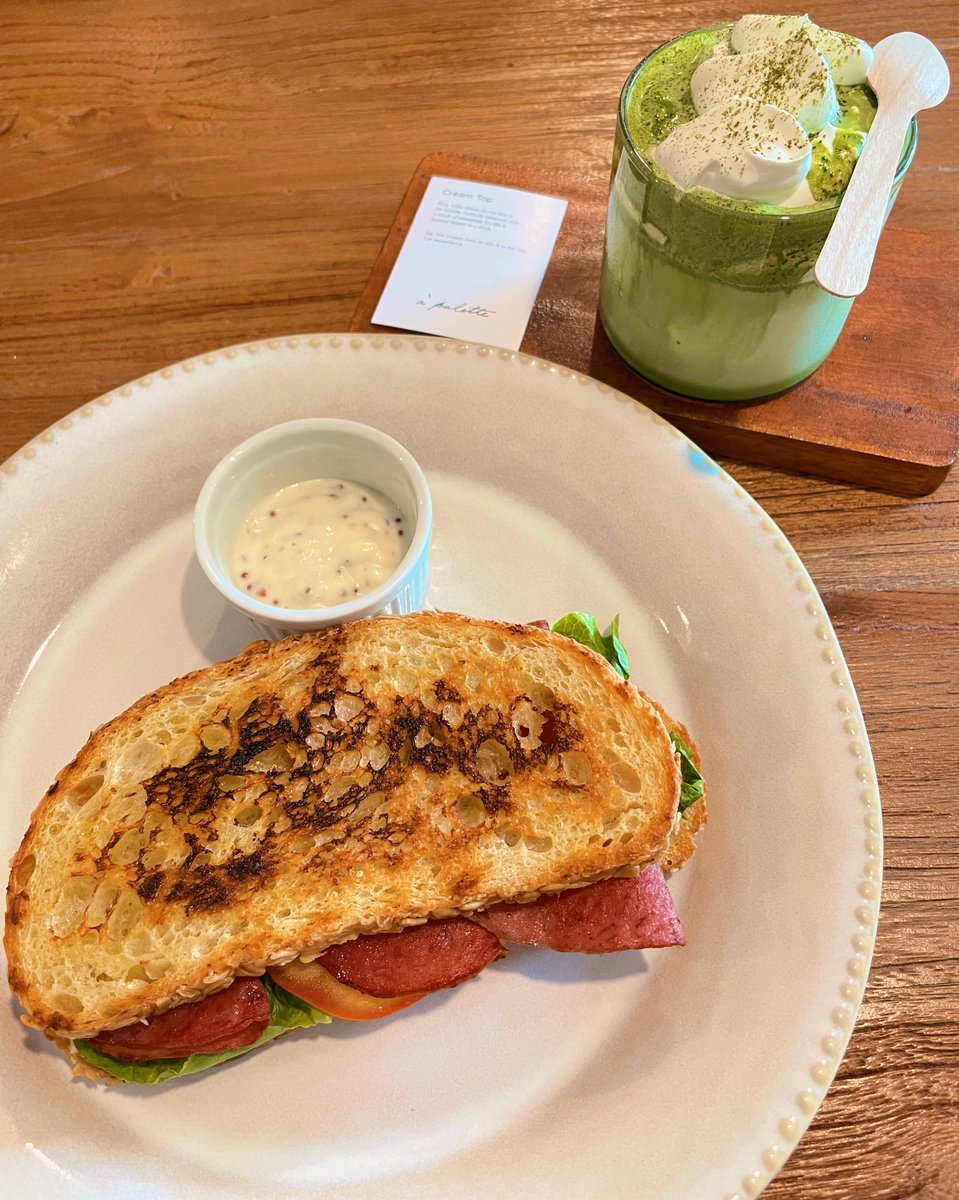 _S_Step_'s tweet image. Brunch ⸜(｡˃ ᵕ ˂)⸝♡

With matcha lagi 🍵