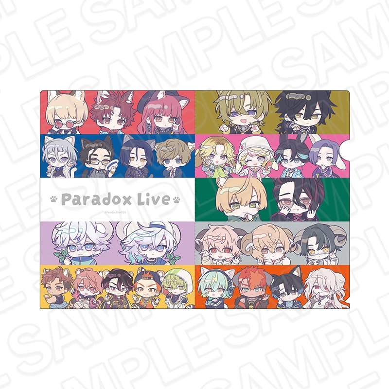 アニメイトオンラインで予約開始！ Paradox Live クリアファイル 2026
