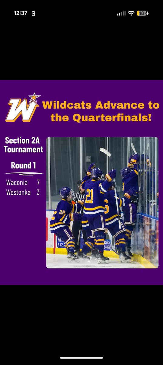 Waconia HS Boys Hockey tweet media