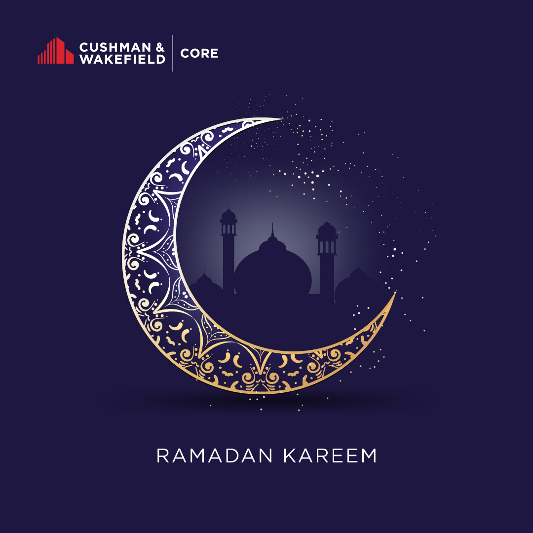 Ramadan Kareem to our clients, colleagues and partners across the region. Wishing you and your families health, peace and prosperity during this special month. We are grateful for your continued support and partnership.

#CushmanWakefieldCore #CWC #ramadankareem