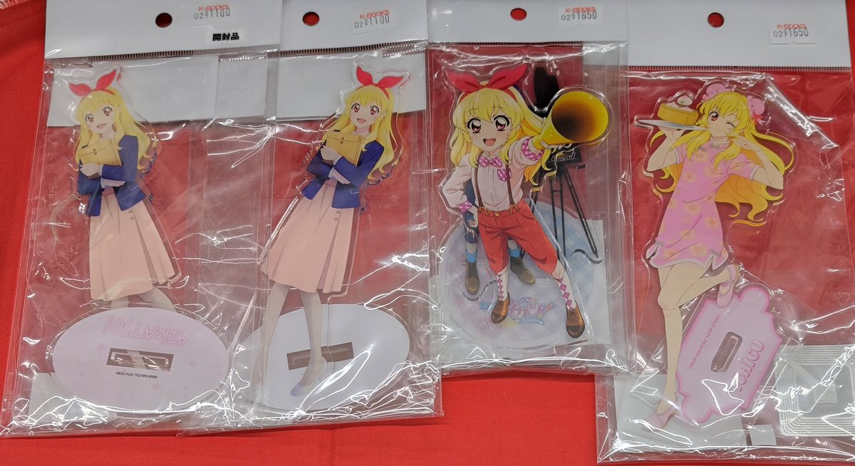 入荷情報】 『アイカツ』より 【星宮いちご】 アクリルスタンドが