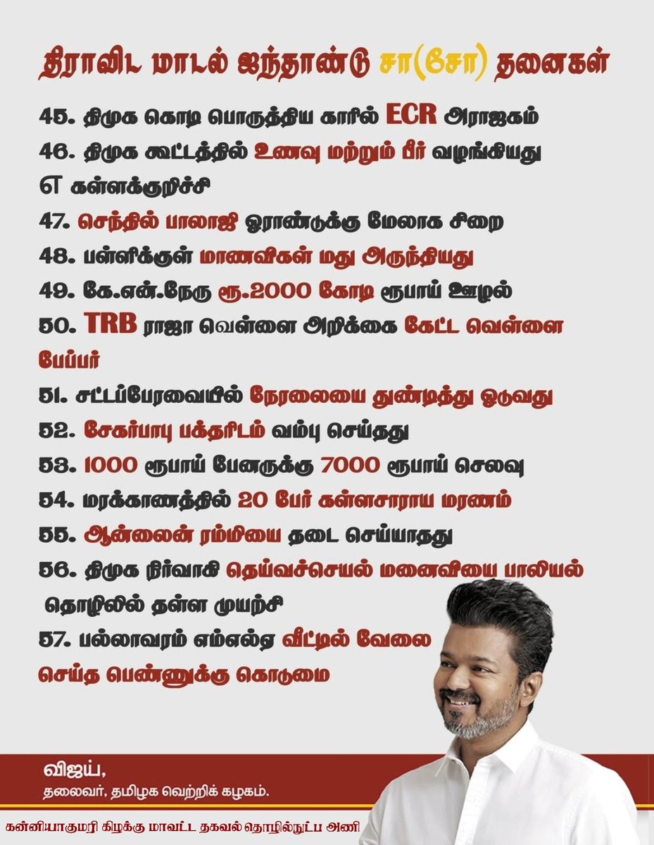 vickytvkitwing's tweet photo. ஊழலை ஒழிக்க,
மதுவை படிப்படியாகக் குறைக்க,
கல்வி, மருத்துவம், விவசாயம், வேலைவாய்ப்பு ஆகிய அடிப்படை உரிமைகளைச் சீரமைக்க,
"விசில்" சின்னத்திற்கு வாக்களியுங்கள்.!
வெற்றித் தலைவர் @actorvijay அண்ணா அவர்களின் வழிகாட்டுதலின் பேரில்,
வீரத்தோடும், விவேகத்தோடும் உழைப்போம்.
வெற்றி நிச்சயம். https://t.co/tJ8KpB7i95