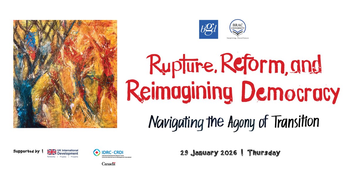 BRAC Institute of Governance and Development-BIGD tweet media