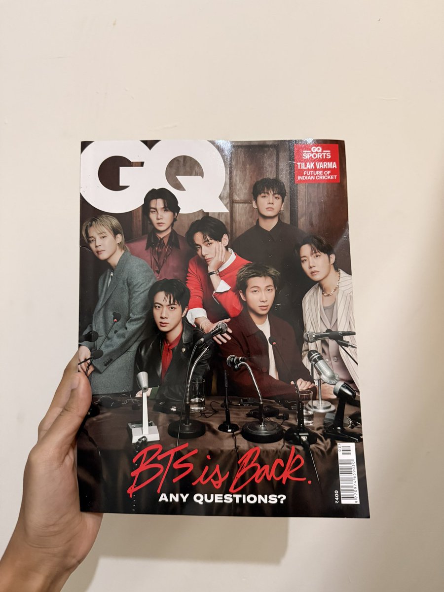 Wohoooo I received my Magazine via AMAZON. 

Note: they are not sending BTS cover bag which is showed in GQ insta reel😭
