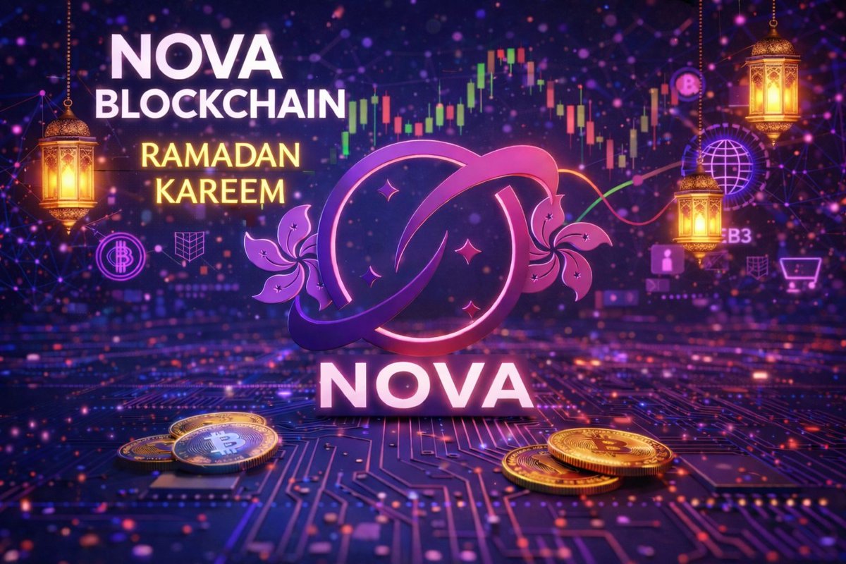 ifctadvance's tweet photo. ๐โจ Ramadan Kareem from Nova Blockchain โจ๐
May this holy month bring peace, prosperity, and powerful growth to your life โ just like the future of decentralized innovation. ๐๐
#RamadanKareem #NovaBlockchain #Web3 #CryptoFuture
๐๐คฒ @thenova_world
@BitgetWallet @inter_link https://t.co/UynP1hGe12