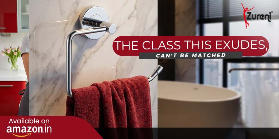 ZureniStore's tweet photo. Try our stainless steel towel holder and take your bathroom to another level.✅

#zureni #BathroomEssential #amazon #towelholder #SteelStand https://t.co/ZXmfIk9pWv