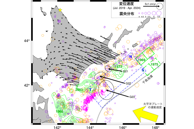 地球惑星科学科の髙橋浩晃教授、大園真子教授らは、北海道根室沖での5