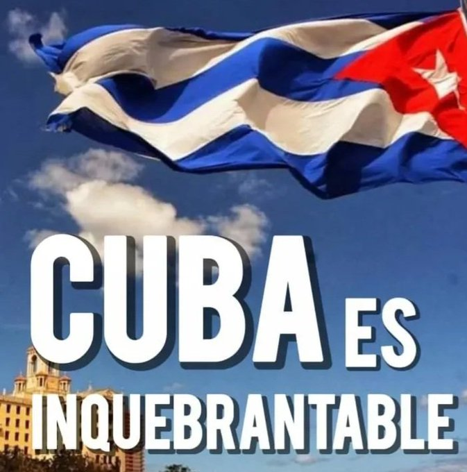 🌵🇨🇺
Los odiadores tiemblan porque la solidaridad mundial desmonta su propaganda.

#Cuba #ClaridadTunera <a href="/DiazCanelB/">Miguel Díaz-Canel Bermúdez</a> #CubaEstáFirme