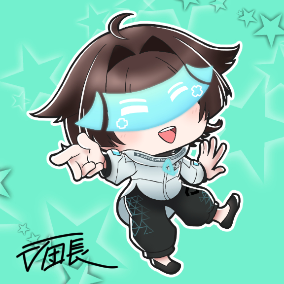 Kuuhaku_Vampire's tweet photo. 【バレンタインSDイラストプレゼント企画１】

十無 ▢紙（つなし かくし）さん(@tsunach_0323)
を描きました！

SteamメインでPS・PS2・PSP時代のゲームを適度に愛するお方！
和装姿もありますが、ｻｲﾊﾞｰﾁｬｲﾅ姿を描かせてもらいました
企画にご参加ありがとうございます！

#つなしかくせない https://t.co/f7yZCanHnR