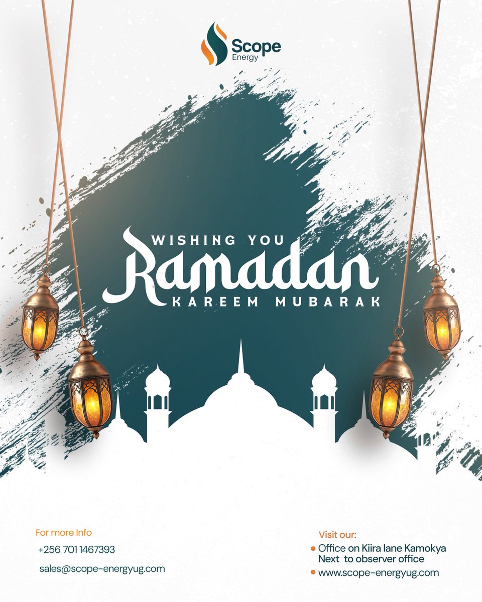 ScopeEnergyUg's tweet photo. Serving Iftar with care and clean energy#Ramadan Kareem https://t.co/nNcLqoF0Ni