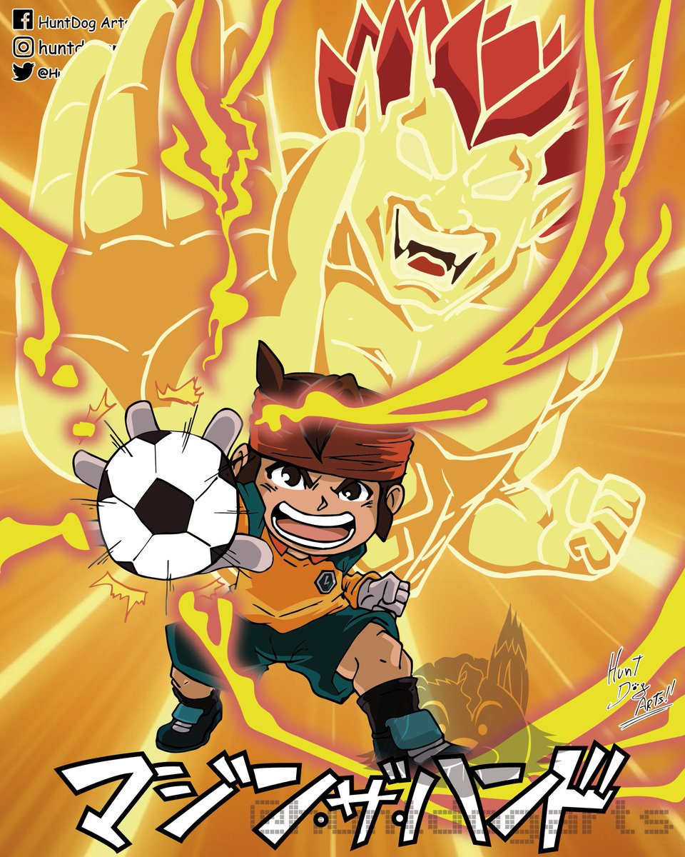Hunt_Dog_Arts's tweet photo. Este Finde en @laferiagrau tenemos tremendo invitado de lujo, viene Carlos Vasquez, entre los prints nuevos que voy a tener dispo armé este de Mamoru Endou de Inazuma eleven
#grauforever #mamoruendou #inazumaeleven #superonce #fanart #digitalarts https://t.co/aytiYctGb3