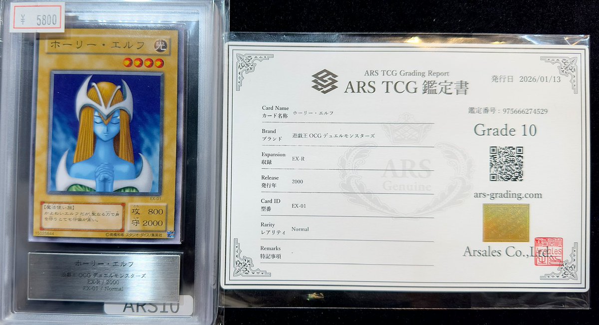 VALUABLE CARD TOKYO 4F💎入荷情報📢】 ／ 🆕🧝‍♀️【ARS10】ホーリー