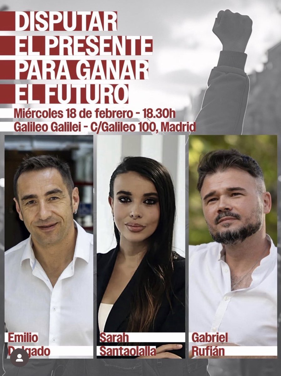 Agitaos, porque necesitamos de todo vuestro entusiasmo. Organizaos, porque necesitamos de toda vuestra fuerza. 
Estudiad, porque necesitamos de toda vuestra inteligencia.
Vamos al lío.