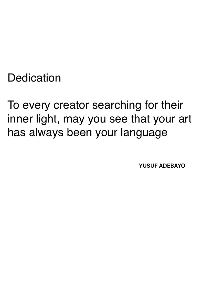AdebayoGoe's tweet image. This book was born out of a
personal journey, a search to understand what truly fuels art beyond aesthetics. #explore #fashionbook #stylish #stylist #beebeeclothier