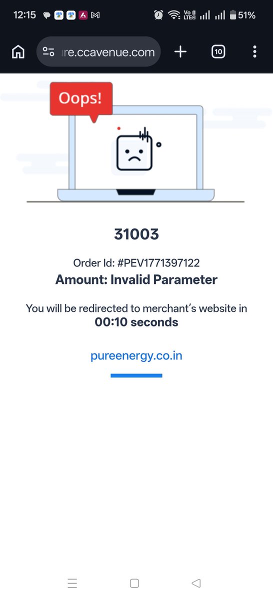 KalluMeer's tweet photo. @pureenergyindia Also your product purchase website doesn't work. It seems you have just got investor money and your founders are pocketing it. https://t.co/bbd01GPjJu