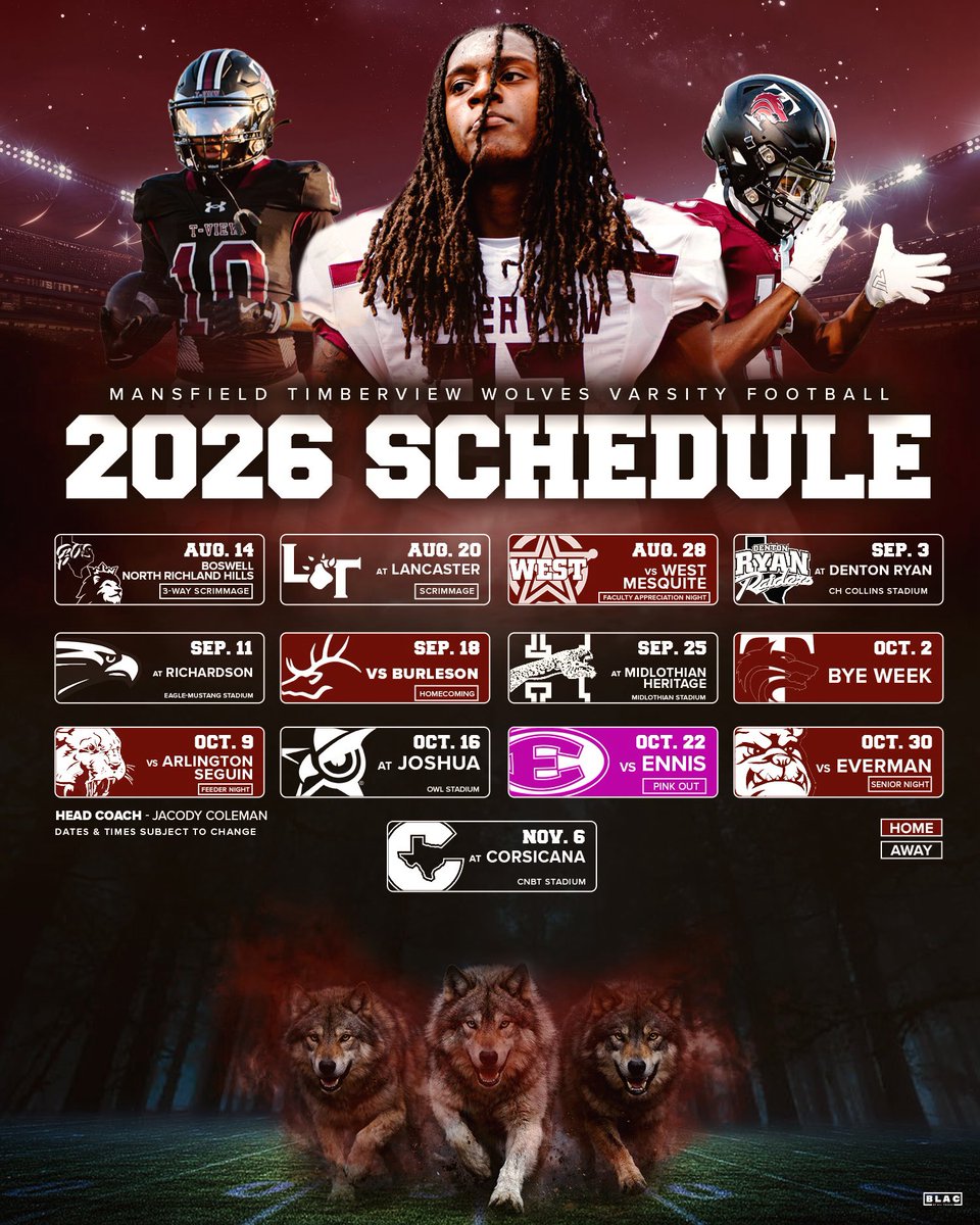 Timberview "The Pack" Wolves tweet media