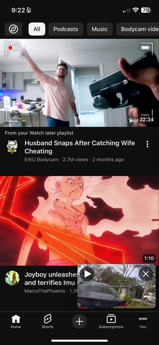 AKDUGI's tweet photo. @TeamYouTube the videos on the home page is back but the videos that shows up under the video your watching is still blank when will it be fixed? https://t.co/A0Ypf8bjPB