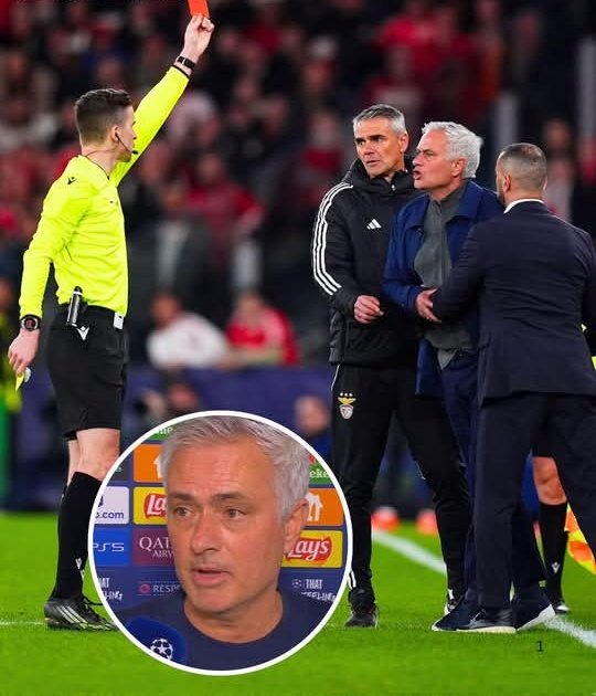 chimaobi_saint's tweet photo. José Mourinho after Benfica’s defeat to Real Madrid and his red card:

“I’ve been on the touchline for more than 1,400 matches. I know football. I know how these things work. Today, it felt like some players were untouchable.”

“When you see certain names on the pitch and you already know they won’t get booked no matter what happens, you start to understand the script. It’s not about one foul — it’s about consistency.”

“I told the referee exactly what I felt. If you’re brave enough to send me off, you should be brave enough to treat everyone the same.

“In the end, one side plays the game, the other side plays with protection. And everyone watching knows it.”