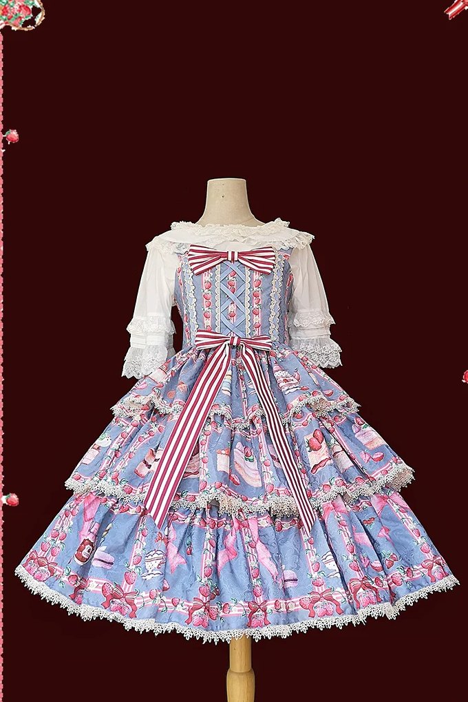 春はもう間近…🌸

🍓いちご特集🍓

可愛くて甘いいちごファッションで春を先取り♡

ポップでキュートな三段フリルのジャンパースカート🍓
ストライプのリボンカチューシャを合わせてよりキュートに🎀
ronron-lolita.com/products/straw…

#ロリィタ