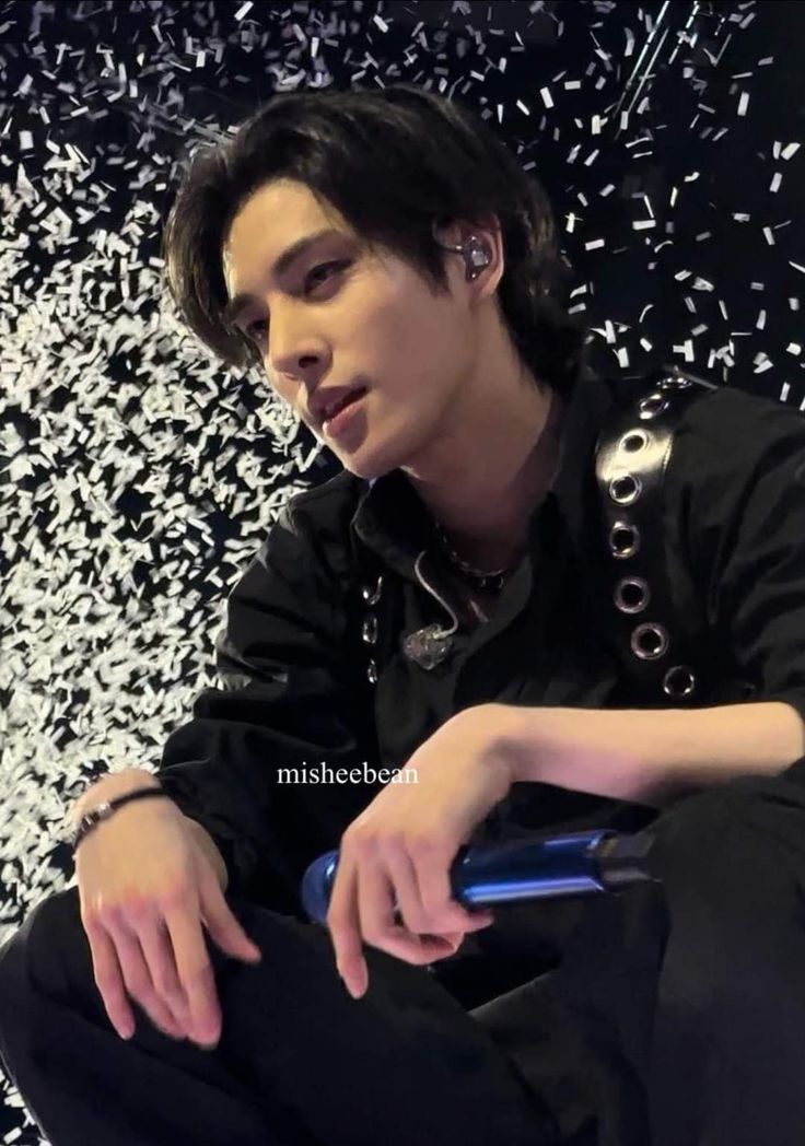 he just looks so good like... woah