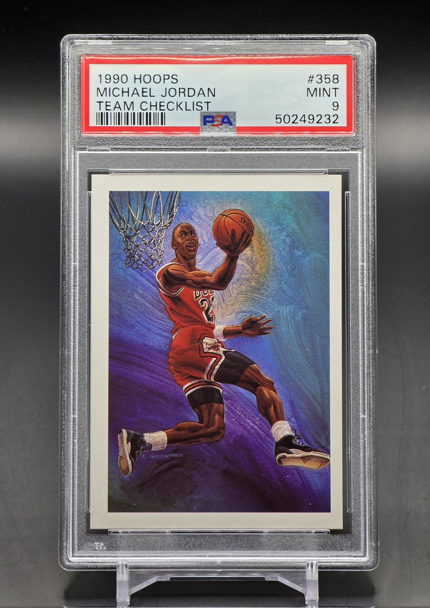 Get_BIG_Cards's tweet image. To celebrate Michael Jordan's bday I'm doing something BIG 🥳💪🏻🏆

📢 GOAT DAY GIVEAWAY 🐐

To enter for a chance to WIN the MJ PSA 9 pictured below you must: 

1) Be following me 
2) Repost &amp;amp; Like
3) Tag a Hobby Homie in replies (only 1 reply counts towards entry)
4) Read and