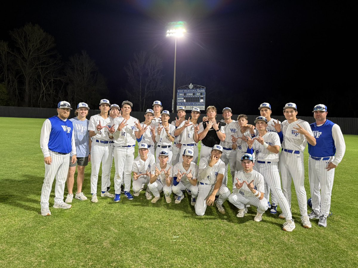 West Feliciana Baseball tweet media