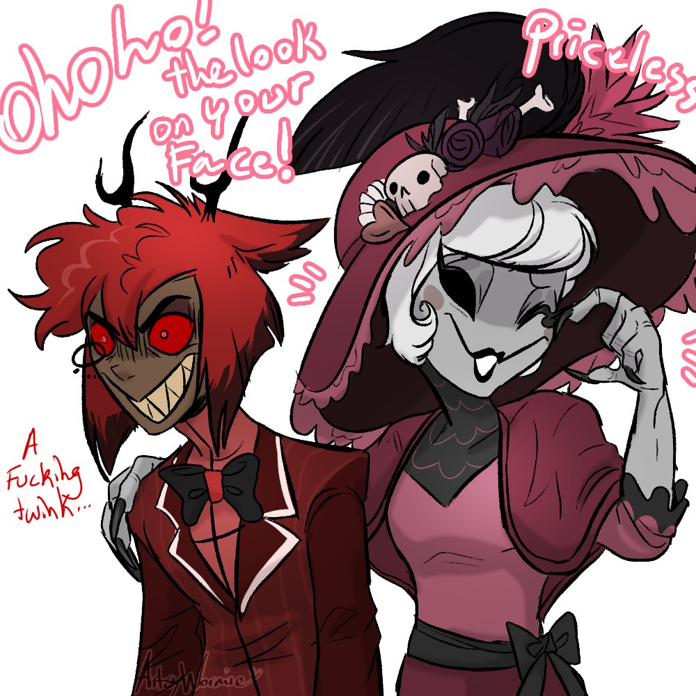 CocoaBoi4's tweet photo. Forgro to post the drawings. Didn't think people would still look at my posts imma be fr 💔 uhhh hazbin hotel shjt https://t.co/VteQoaYA9j