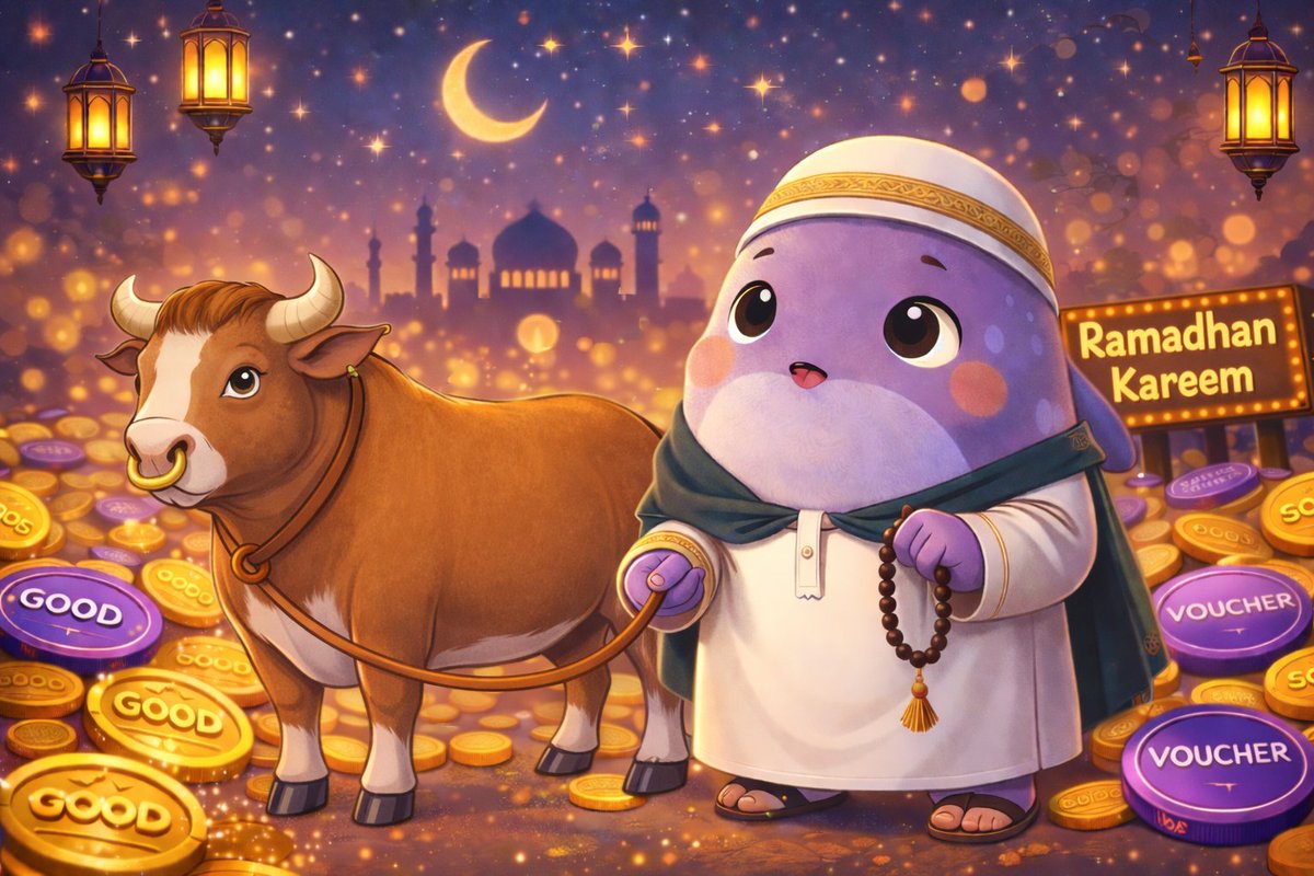 realAMLee's tweet photo. Ramadhan Coming 🫶🏻
Let's spread Good and Kindness with #Sortes 
@sortesfun  @cnn_denny  @dmsprmna  @Lilac_n_Halo  
#GOOD #publicgoods #sortes #BNB       #BNBchain https://t.co/gMvPy1fcHE